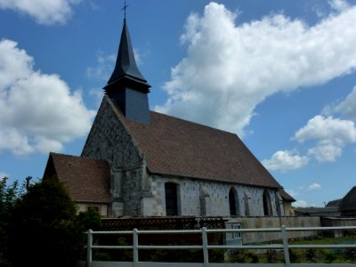 Saint-Nicolas-du-Bosc (Eure, Fr) église St.Nicolas