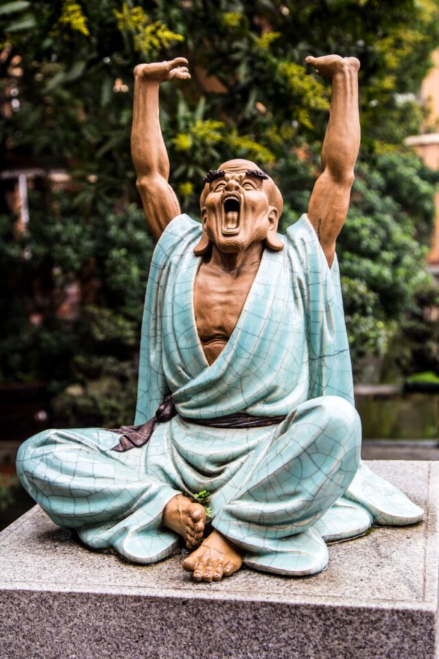 Yawn stretch religion