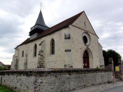 Saint-Erme-Outre-et-Ramecourt (Aisne) église d'Outre