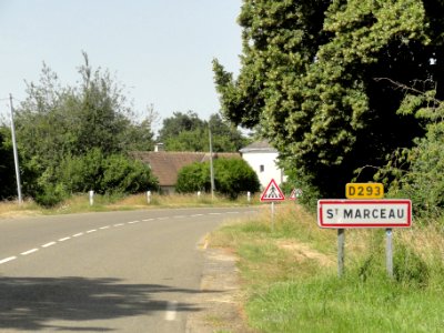 Saint-Marceau (Sarthe) entrée