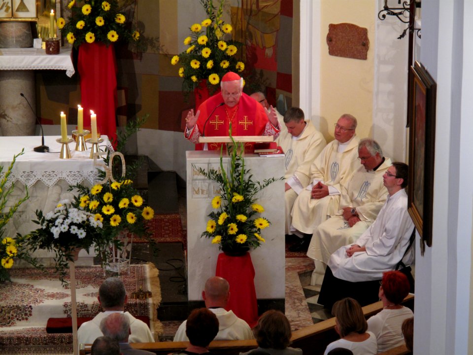 Saint Lawrence feast day mass, Brežice, August 10, 2014 08