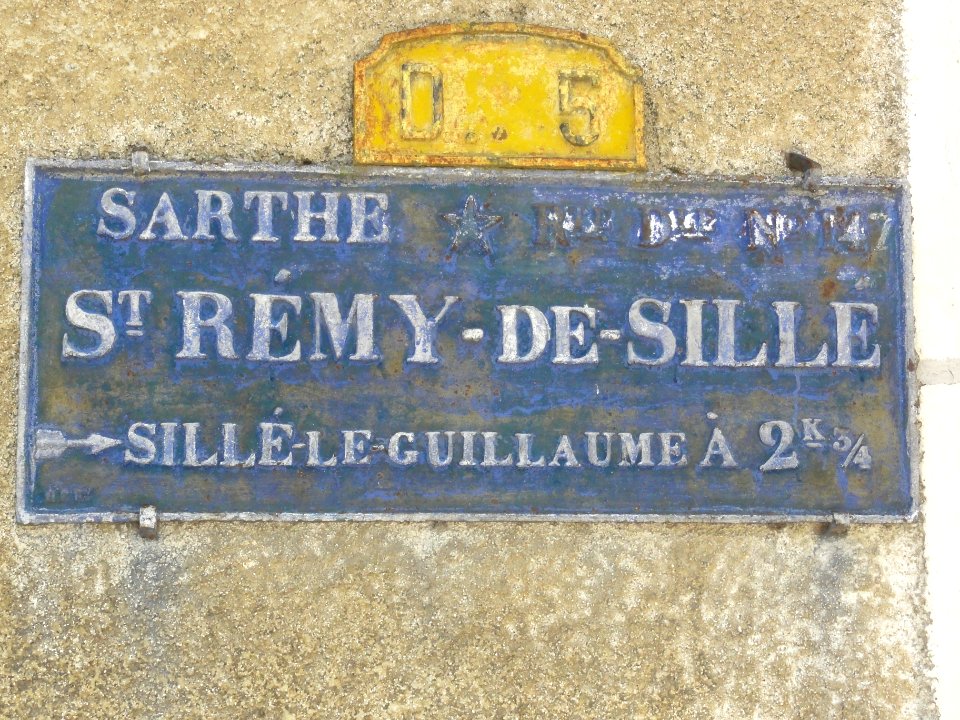 Saint-Rémy-de-Sillé (Sarthe) plaque de cocher 02