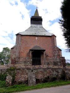Saint-Clément (Aisne) église, façade
