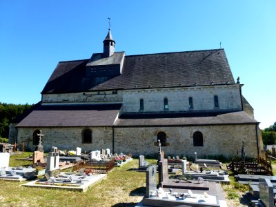 Saint-Loup-Terrier (Ardennes) Église Saint-Loup vue du nord