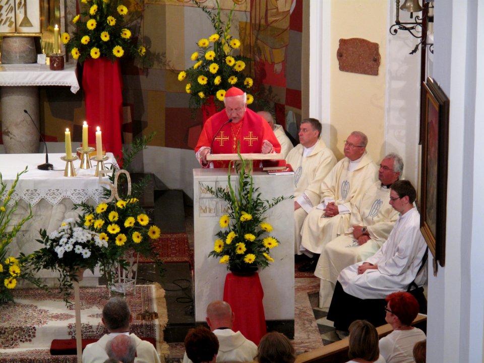 Saint Lawrence feast day mass, Brežice, August 10, 2014 10