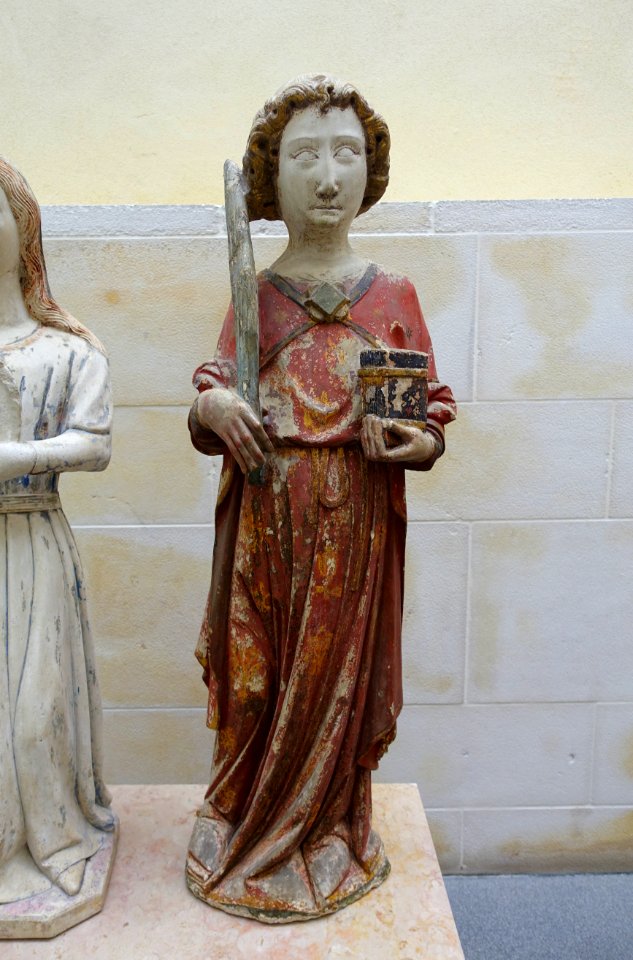 Saint Martyr, from the Mosteiro de Santa Clara, by Mestre Pero, 14th century - Museu Nacional de Machado de Castro - Coimbra, Portugal -DSC09901