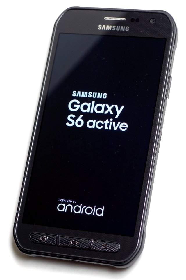 Samsung Galaxy S6 Active gray bootscreen