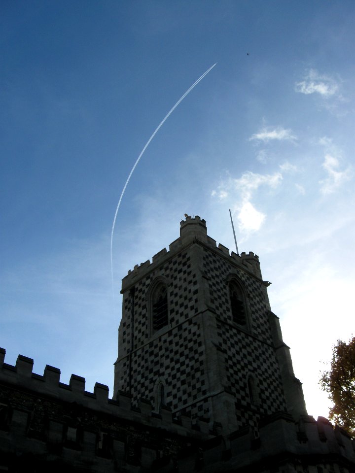 Saint Mary's Church, Luton, bell tower oct 2010