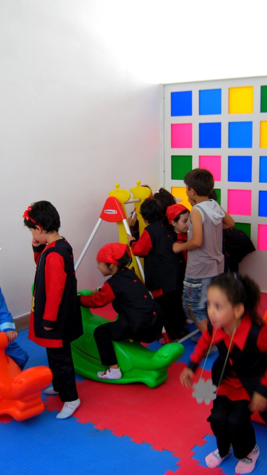 Sama Kindergarten and Elementary School - First day of Iranian new education year - for Kindergarten students and elementary school newcomers - Qods zone(town) - city of Nishapur 075