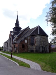 Saint-Remy-Chaussée (Nord, Fr) église, chevet photo