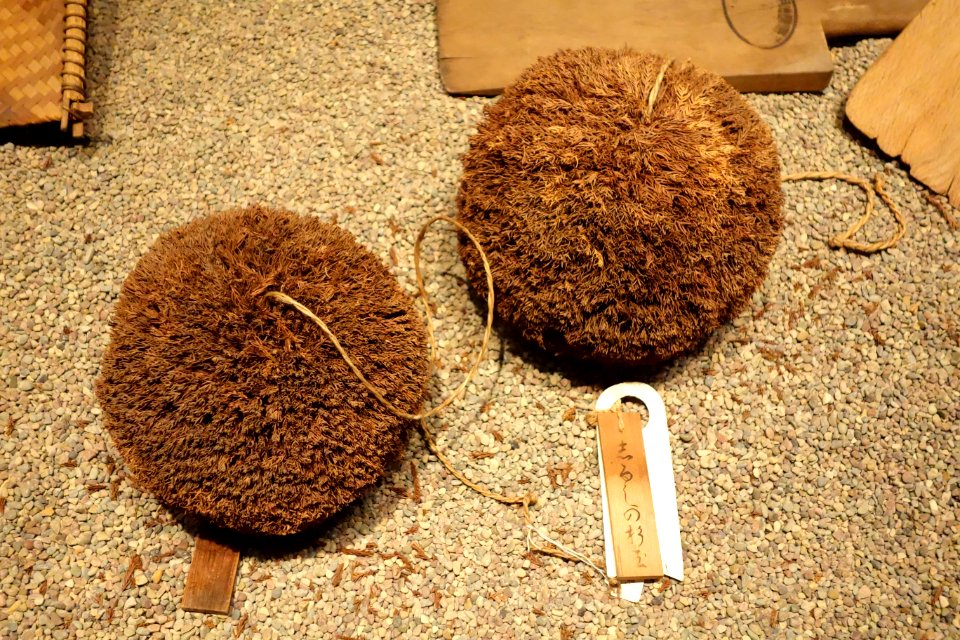 Sakabayashi, made of fresh Sugi leaves - Takara Sake Museum - Berkeley, CA - DSC04641