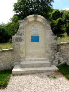 Sancy-les-Cheminots (Aisne) jardin de mémoire (03) memorial Dostal, Würtz, Guibert