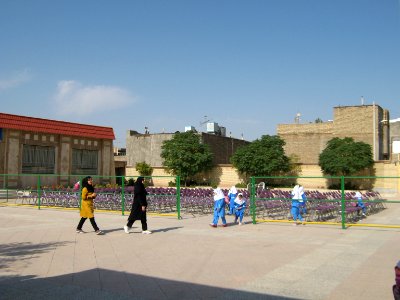 Sama Kindergarten and Elementary School - First day of Iranian new education year - for Kindergarten students and elementary school newcomers - Qods zone(town) - city of Nishapur 007