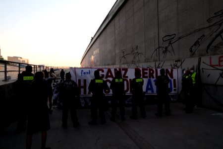 Sand im Getriebe protest A100 Sonnenallee 2021-06-05 30