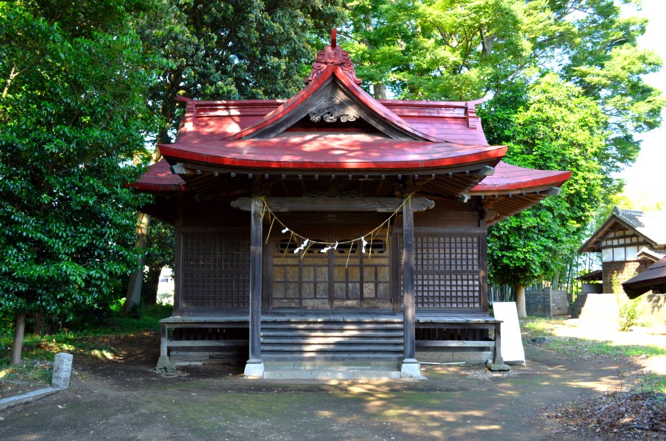 Sakado-jinja (Mito) haiden