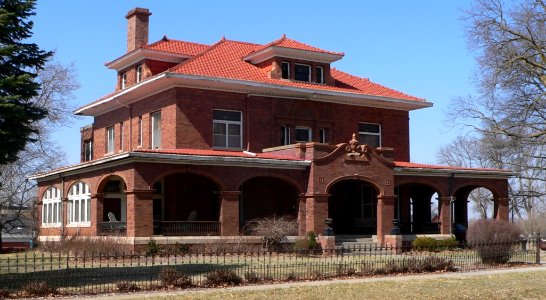 Samuel Kilpatrick house (Beatrice, Nebraska) from SE 1