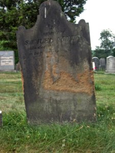 Samuel Scott Tombstone, Hiland Cemetery, 2015-08-17, 01