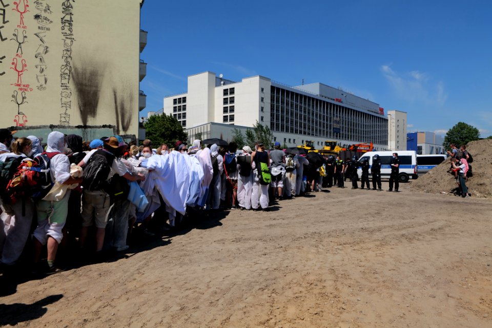 Sand im Getriebe protest A100 Treptower Park 2021-06-05 149