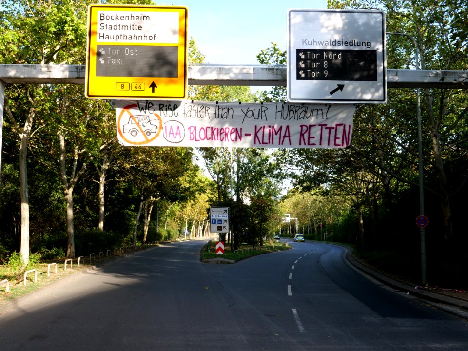 Sand im Getriebe protest 2019 climbing 27