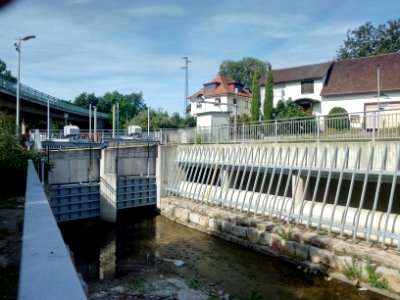 Sandbach, Hochwasserentlastung Bühlot, Abzweigbauwerk (3)