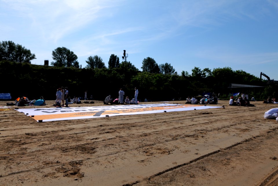 Sand im Getriebe protest A100 Treptower Park 2021-06-05 29