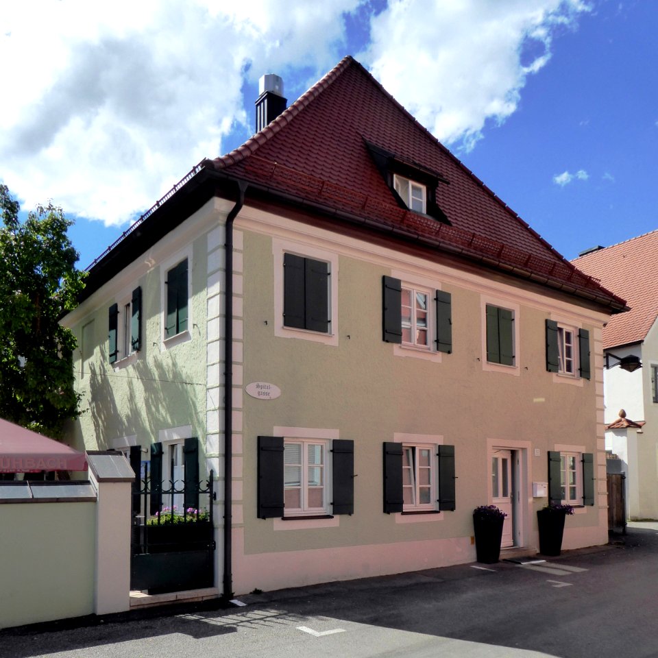 Schrobenhausen, Spitalgasse 10, 1