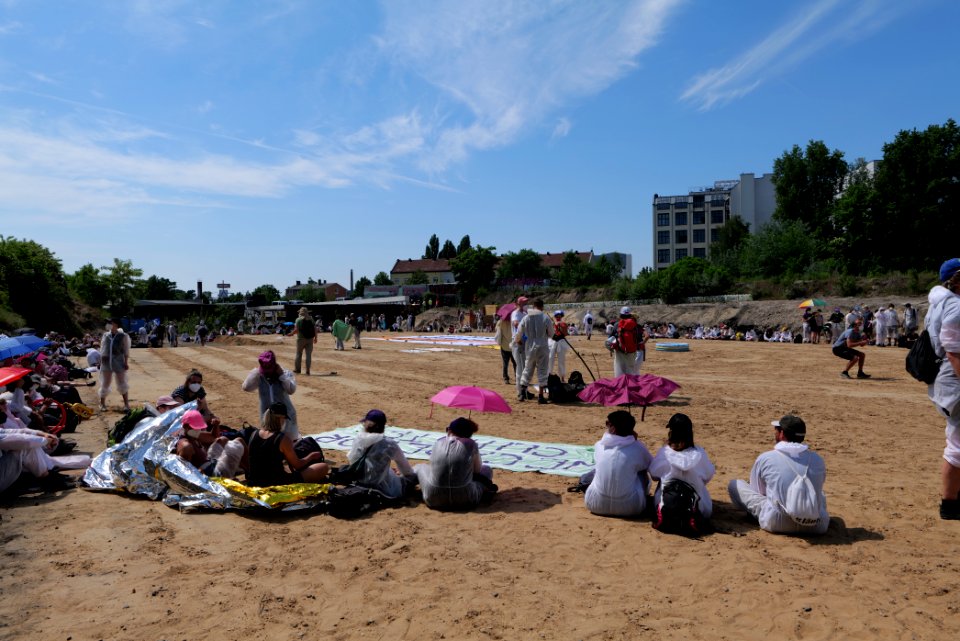 Sand im Getriebe protest A100 Treptower Park 2021-06-05 81