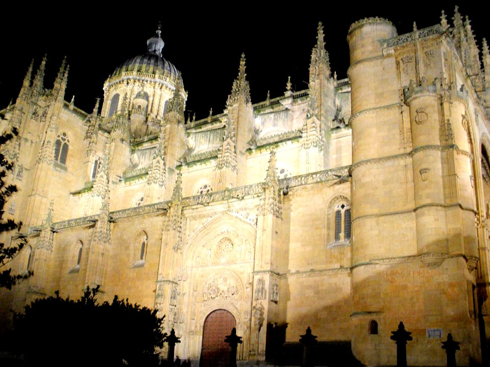 Salamanca - Catedral Nueva, nocturno 05