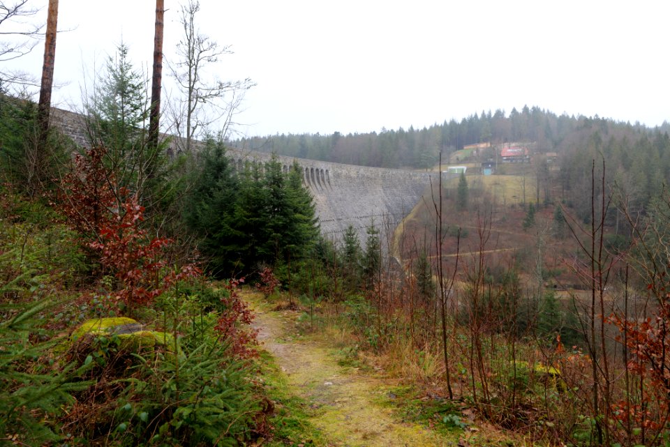 Schwarzenbachtalsperre dam 2020-03-10 19