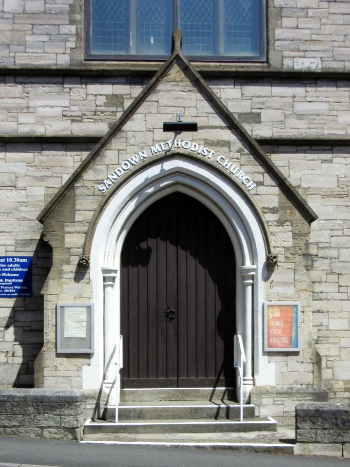 Sandown Methodist Church, York Road, Sandown (July 2016) (Entrance Porch)