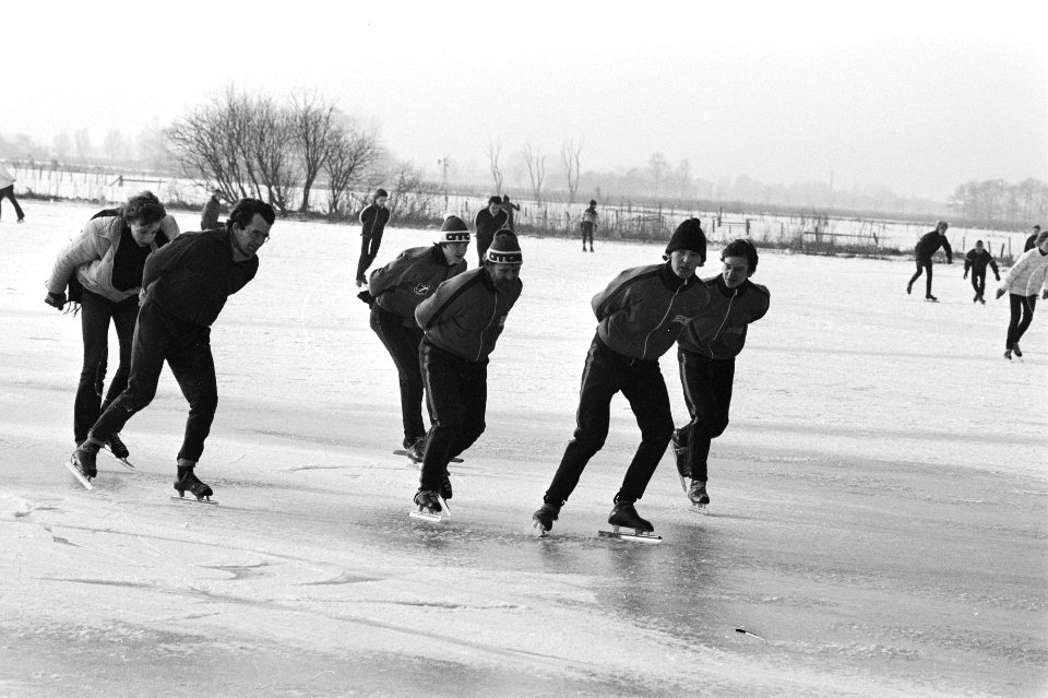 Schaatsers bij Sneek, Bestanddeelnr 932-5002
