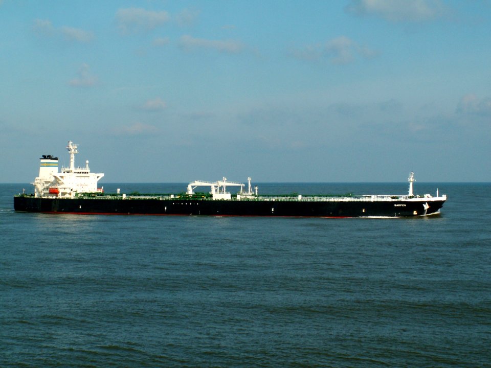 Sarpen p3 approaching Port of Rotterdam, Holland 12-Mar-2006