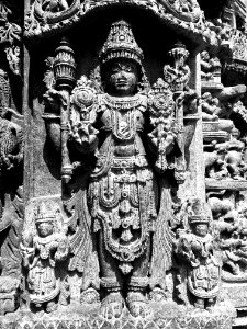 Sculptures at the Kesava Temple, Somnathpur 25