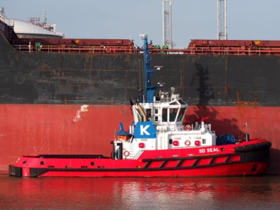 SD SEAL, IMO 9448188 in the Mississippi harbor, Port of Rotterdam, pic1
