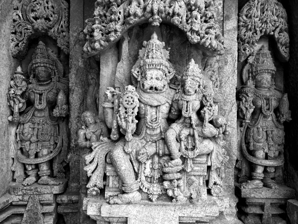 Sculptures at the Kesava Temple, Somnathpur 45 photo