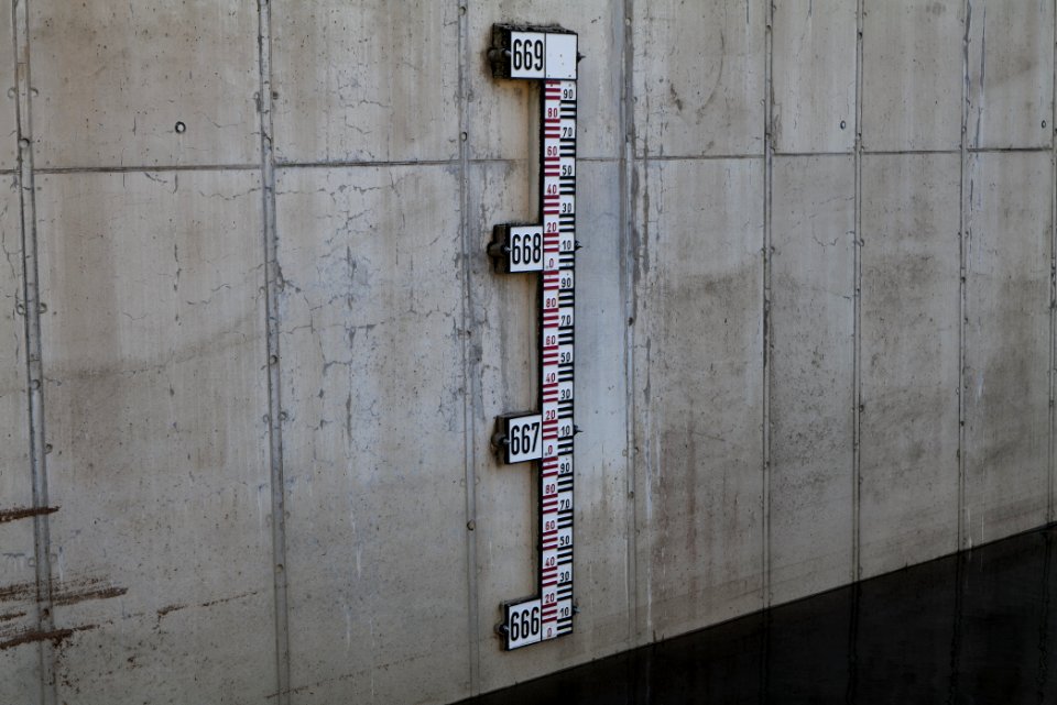 Schwarzenbachtalsperre dam 2020-03-15 03