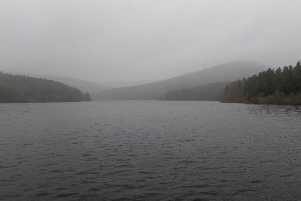 Schwarzenbachtalsperre from dam 2020-03-10 01