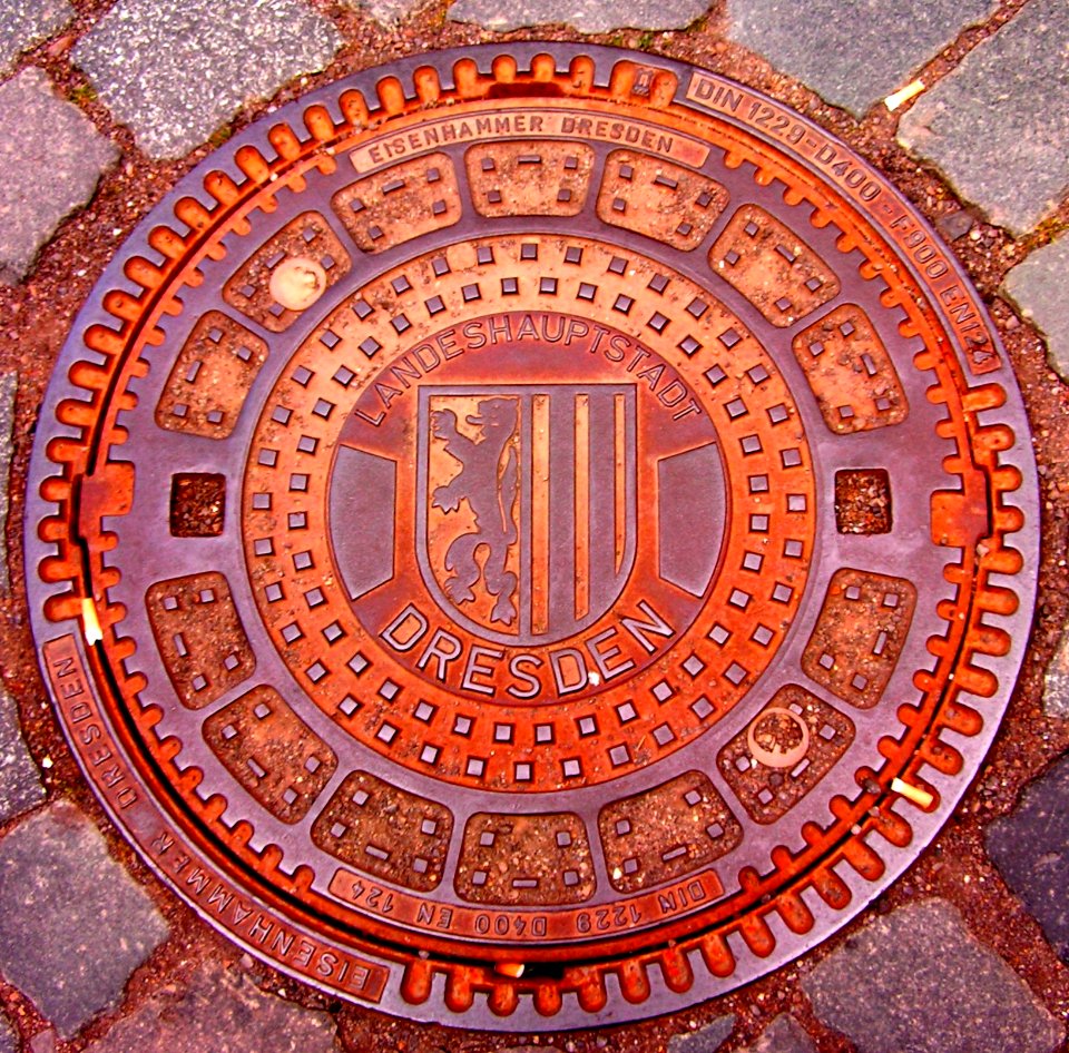 Schachtdeckel landeshauptstadt dresden