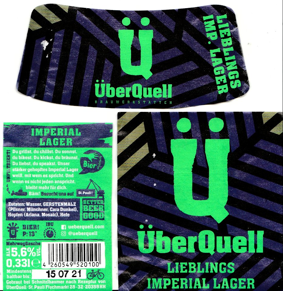 Schmitzlbaumer-ÜberQuell - Lieblings Imperial Lager