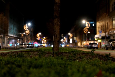 Schloßstraße Berlin-Steglitz at night 2021-01-08 02