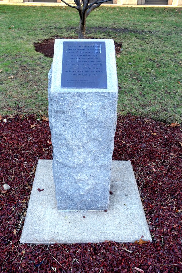 September 11, 2001, memorial at Volpe Center - Cambridge, MA - DSC05548