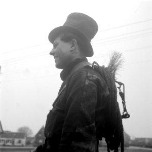 Serie grenscorrectie Duitsland. Schoorsteenveger, Bestanddeelnr 902-6974