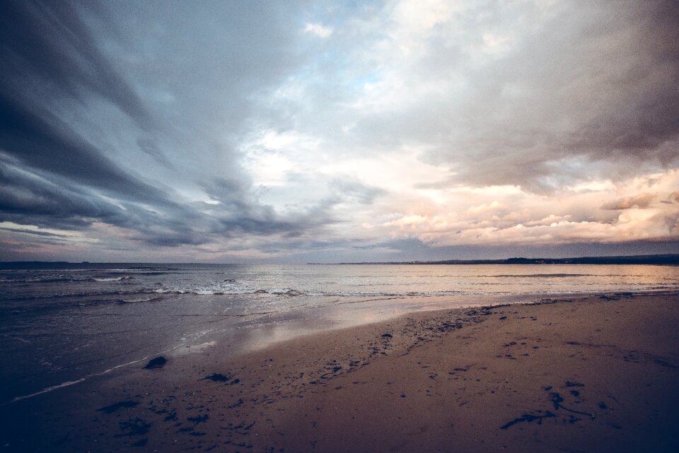 Waves nature sand photo