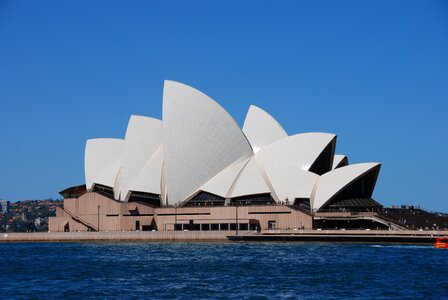 Sydney harbour landmark opera house photo