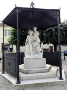 Sermaize-les-Bains (Marne) statue symbole musique