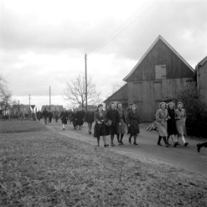 Serie grenscorrectie Duitsland. Weg met meisje, Bestanddeelnr 902-6959