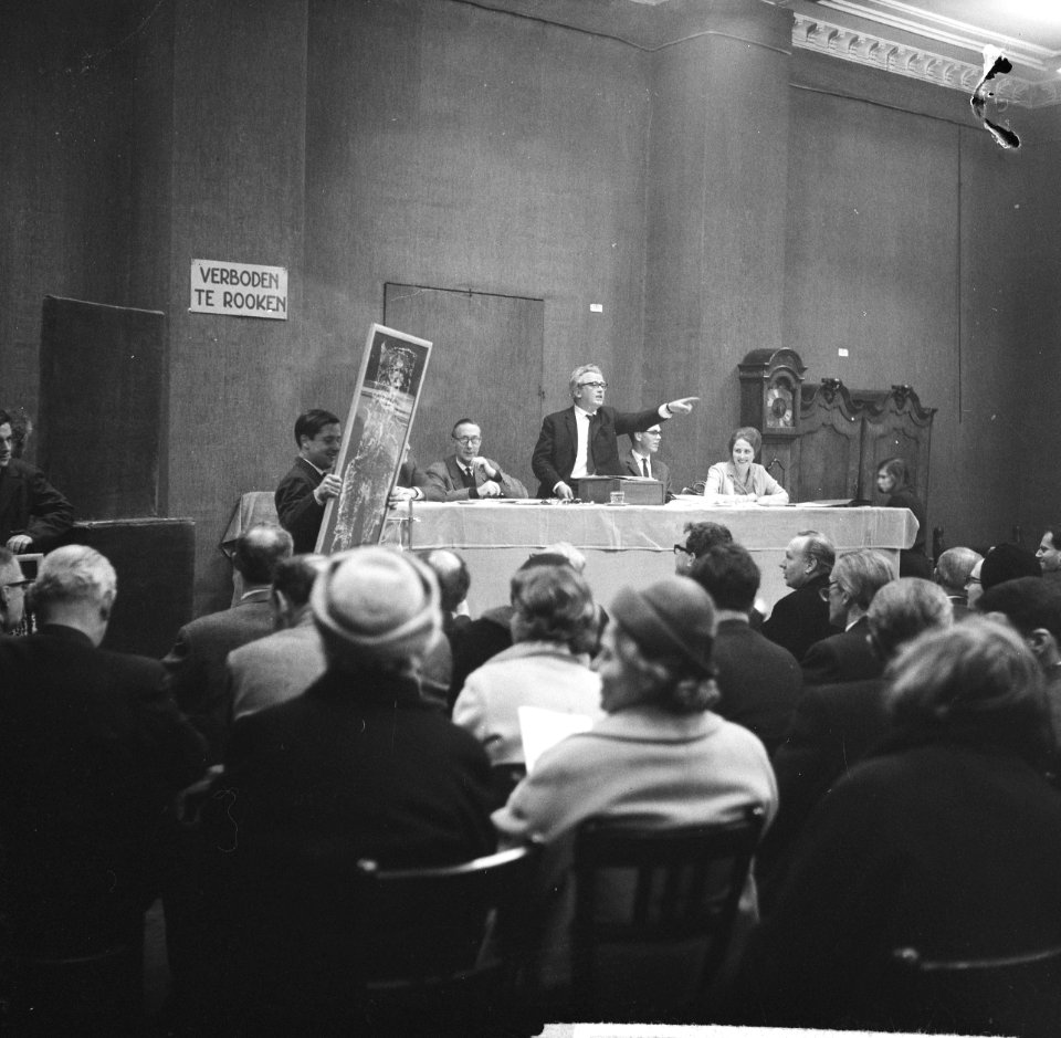 Schilderijenveiling van Limburgse artiesten bij Mak van Waay, Bestanddeelnr 916-1574