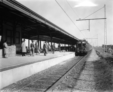Serie in Zandvoort opdracht Batavus. Station Zandvoort, Bestanddeelnr 902-6446
