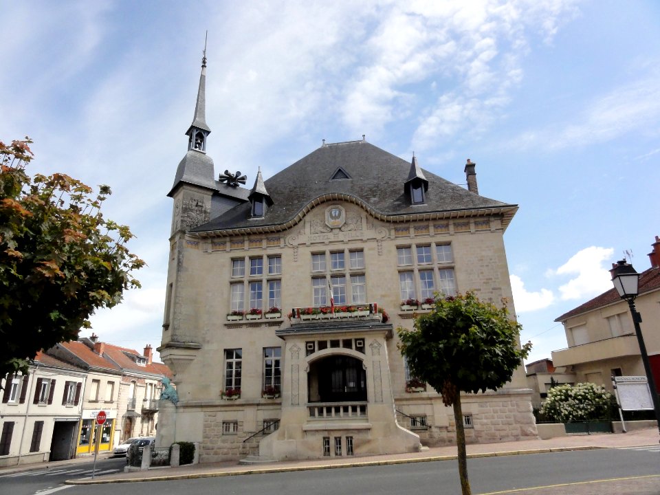 Sermaize-les-Bains (Marne) hôtel de ville