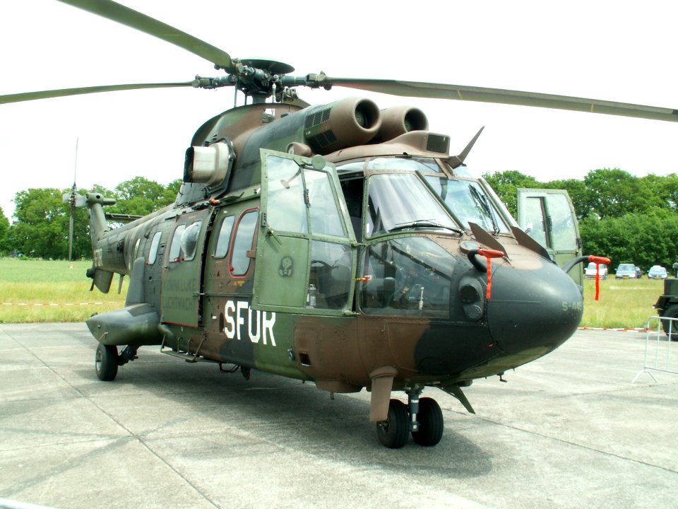 SFOR S-445, AS532U2 Cougar of 300 Squadron, Royal Netherlands Air Force pic1